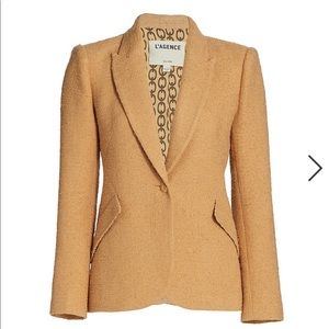 Brand new L’AGENCE blazer in soft camel size 0